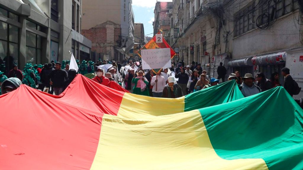 Bolivia entra en su segundo mes de&nbsp;protestas